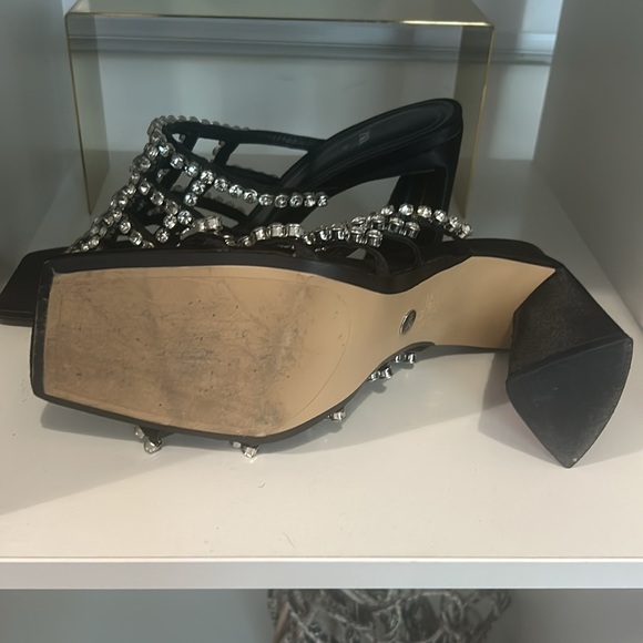 Zara rhinestone heeled sandals - Picture 7 of 7